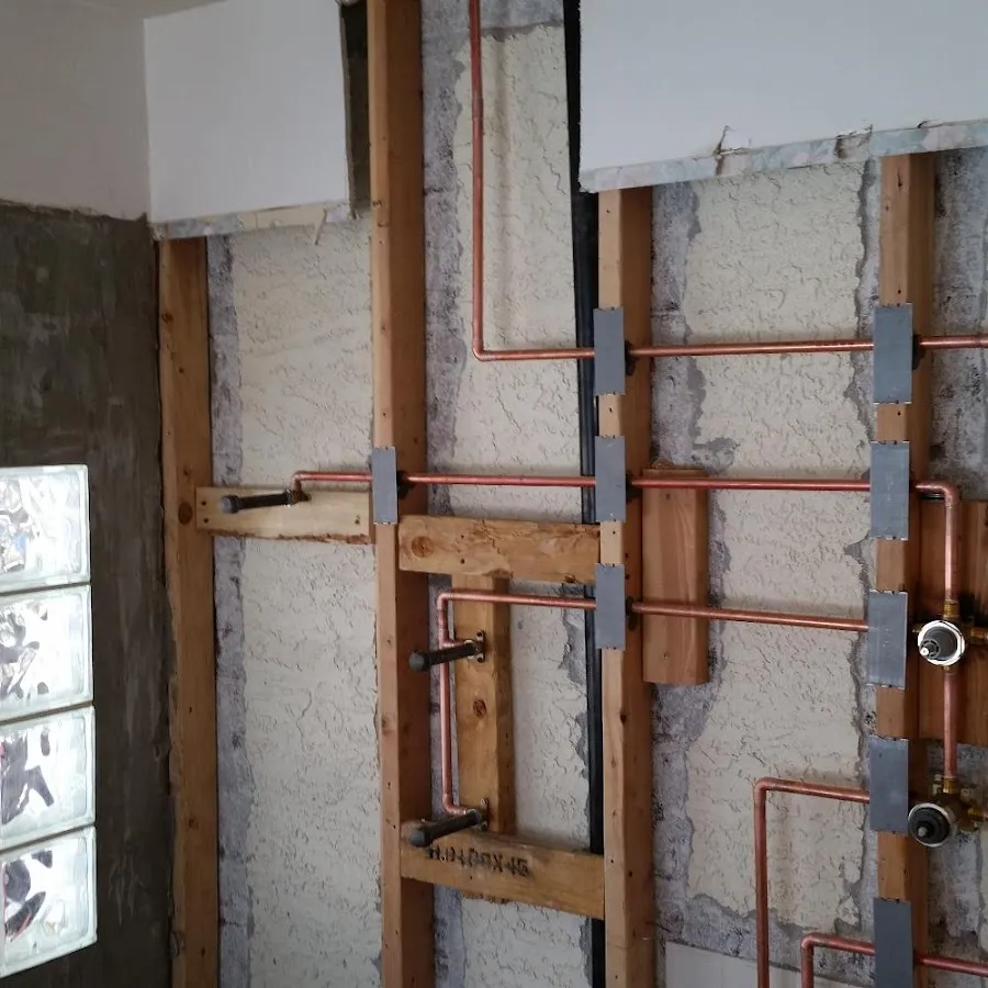Copper pipe installation for Repiping in Granville